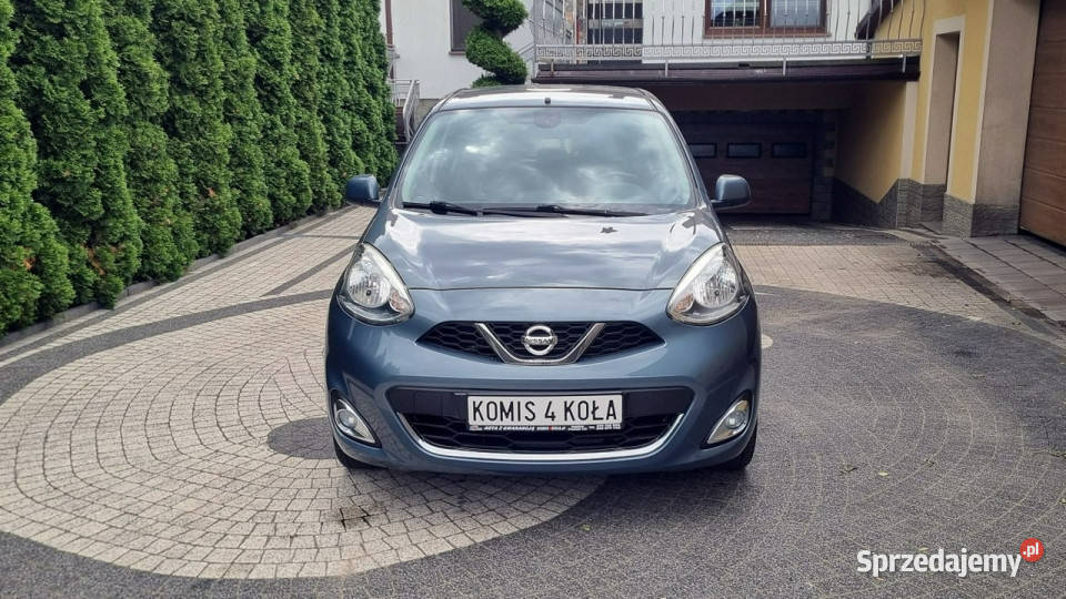 Nissan Micra Super Stan Tempomat 12 80 GWARANCJA klimatyzacja Płońsk