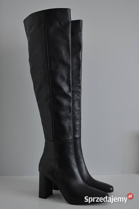 Pełne KOBIECEGO WDZIĘKU kozaki ZARA zakrywające Białystok