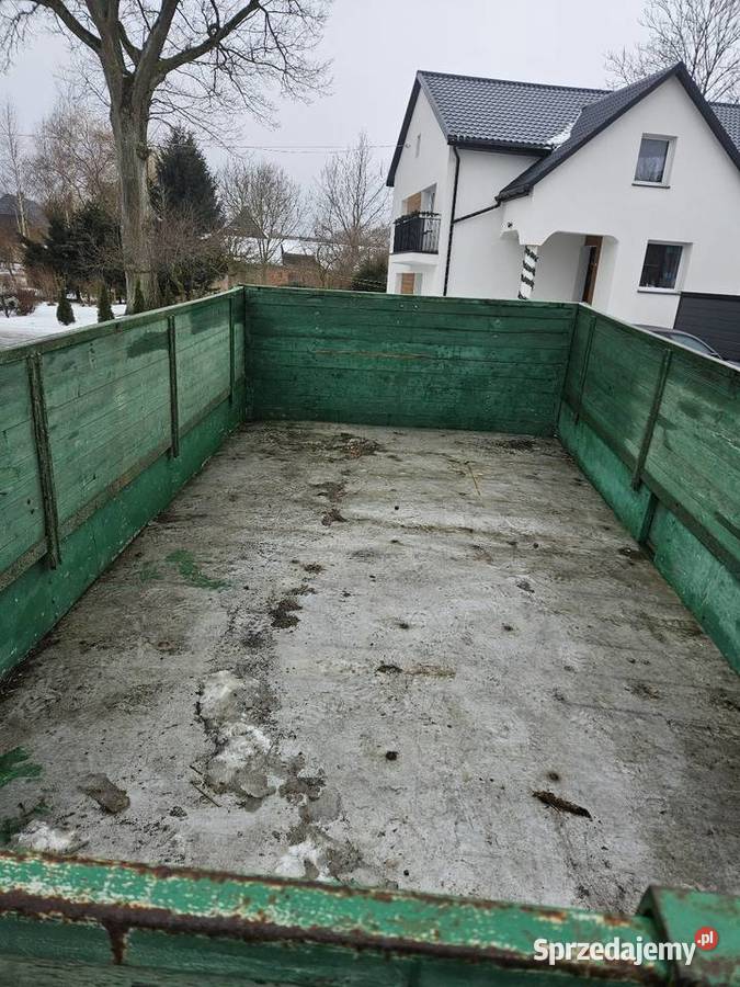 Przyczepa rolnicza 7 ton zachodniopomorskie Darłowo sprzedam