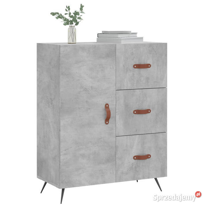 Szafka szarość betonu 695x34x90 materiał Warszawa