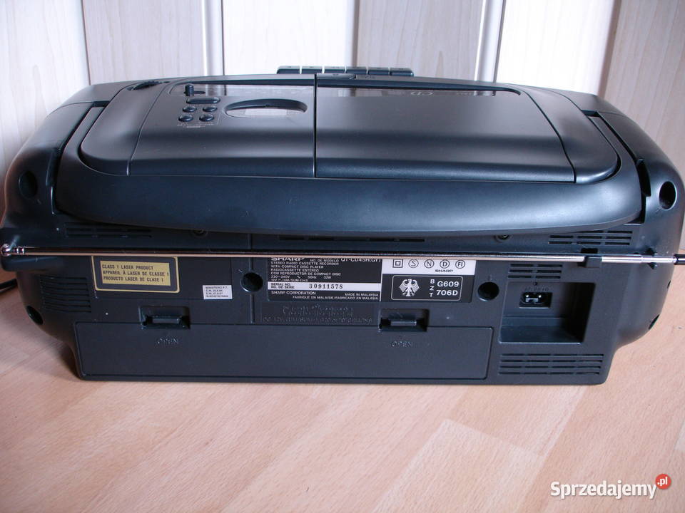 Radiomagnetofon SHARP QTCD45H Radioodtwarzacze lubuskie Zielona Góra