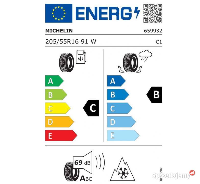 4x opony 20555R16 MICHELIN CROSSCLIMATE 2 całoroczne lubelskie Dęblin sprzedam