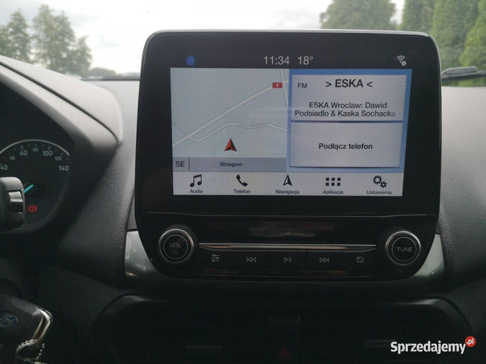Ford EcoSport 15 TDCI 125 Klima Parktronic Nawi lakier metallic Strzegom