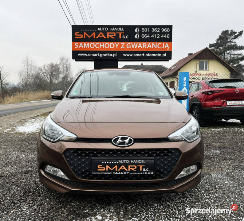 Hyundai i20 SerwisowanyBezwypadkowy Podgrzewana czujnik zmierzchu