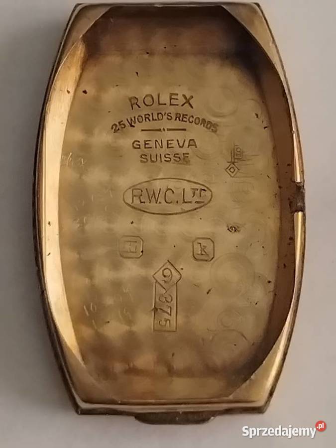 ROLEX 1930 r złoto 9k Wagowo