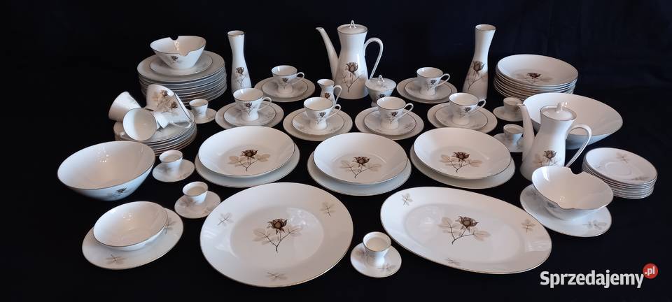 Serwis kawowoobiadowy 12 os Rosenthal Form 2000 Chełm