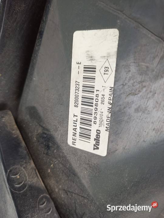 Renault Megane II 2 lampa tył tylna prawa Sieradz