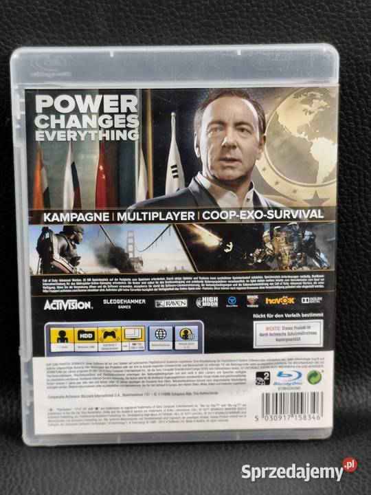 PlayStation 3 Call of Duty Advanced Warfare Gry na konsole Poddębice