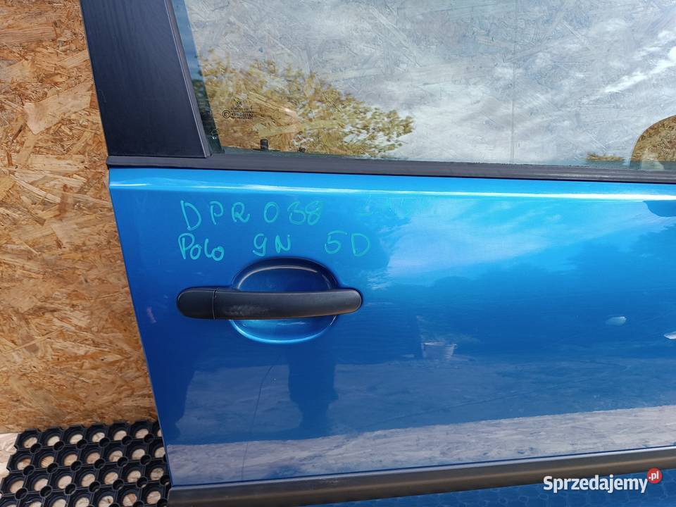 VW POLO 9N 5D LA5M DRZWI PRZÓD PRAWY PRAWE Słowikowo