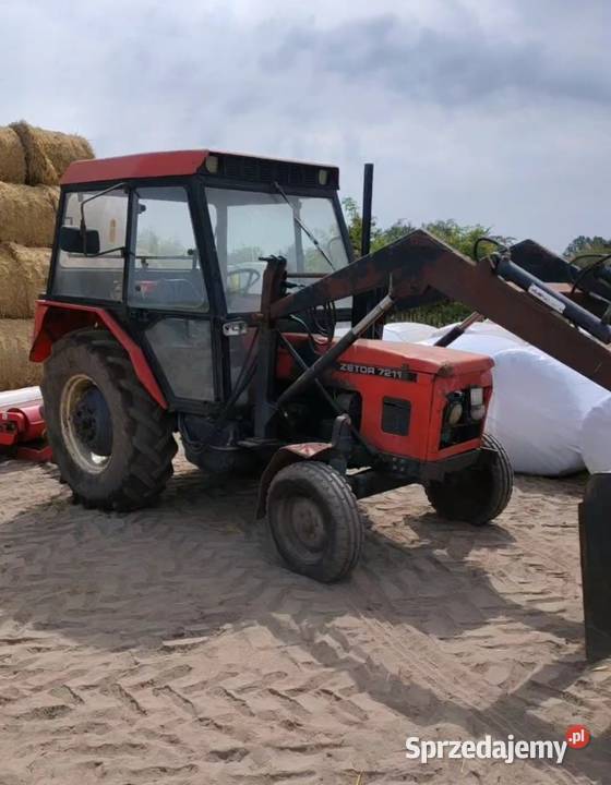 Zetor 7211 z turem trzy sekcyjnym Tuszyn