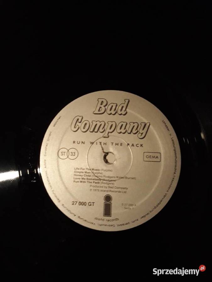 BAD COMPANY 1 płyta Rzeszów sprzedam