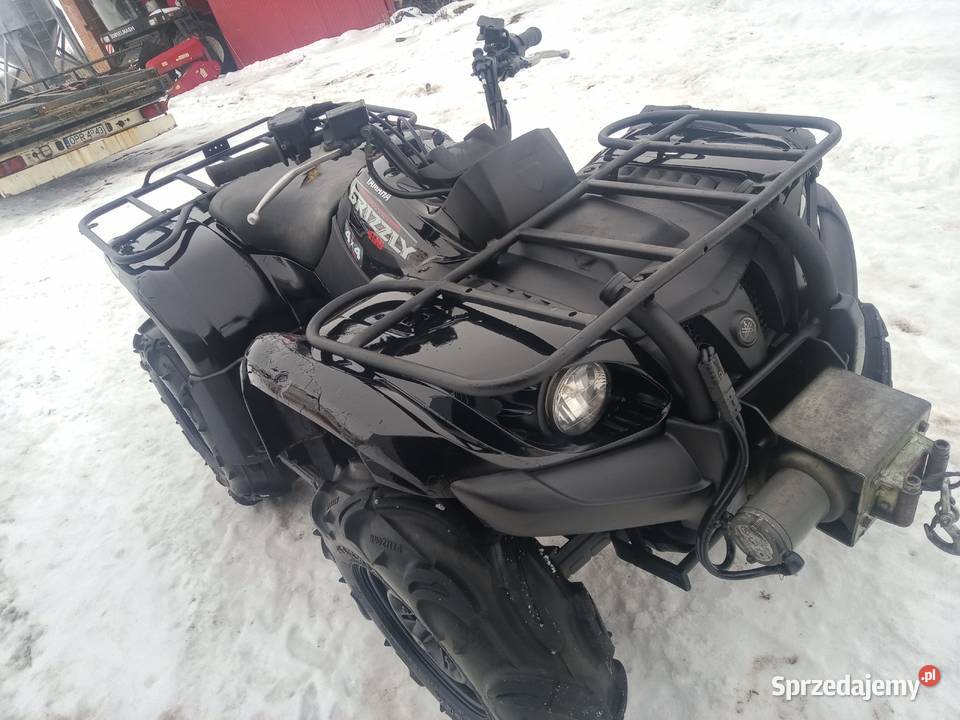 yamaha grizzly 450 4x4 czarny wyciagarka quad - ATV lubelskie Lublin sprzedam