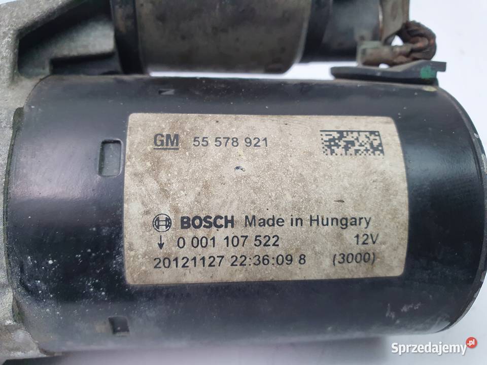 ROZRUSZNIK Opel Corsa D 12 16V GM Oryginał Chełm