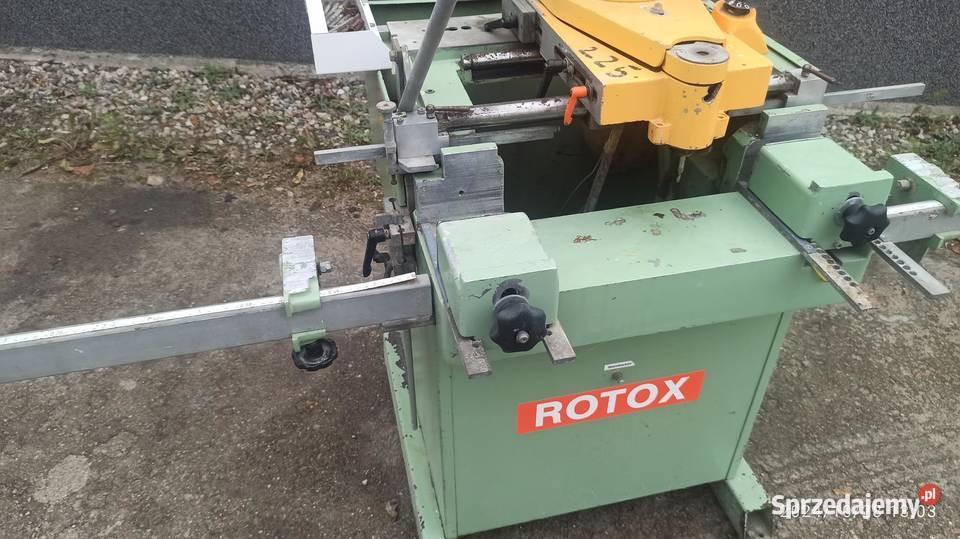 Rotox frezarka do alu i pcv Produkcja lubuskie Kłodawa