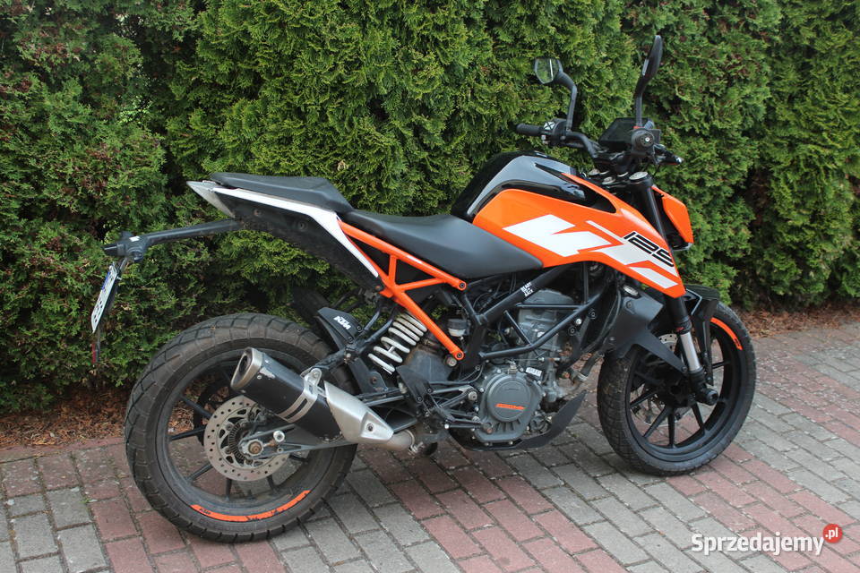 KTM DUKE 125 2019 zarejestrowany można wracać na Goleniów