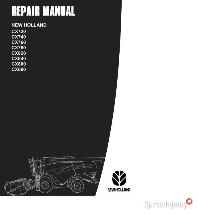 NH CX 720 740 760 780 820 840 860 880 INSTRUKCJA świętokrzyskie Kielce