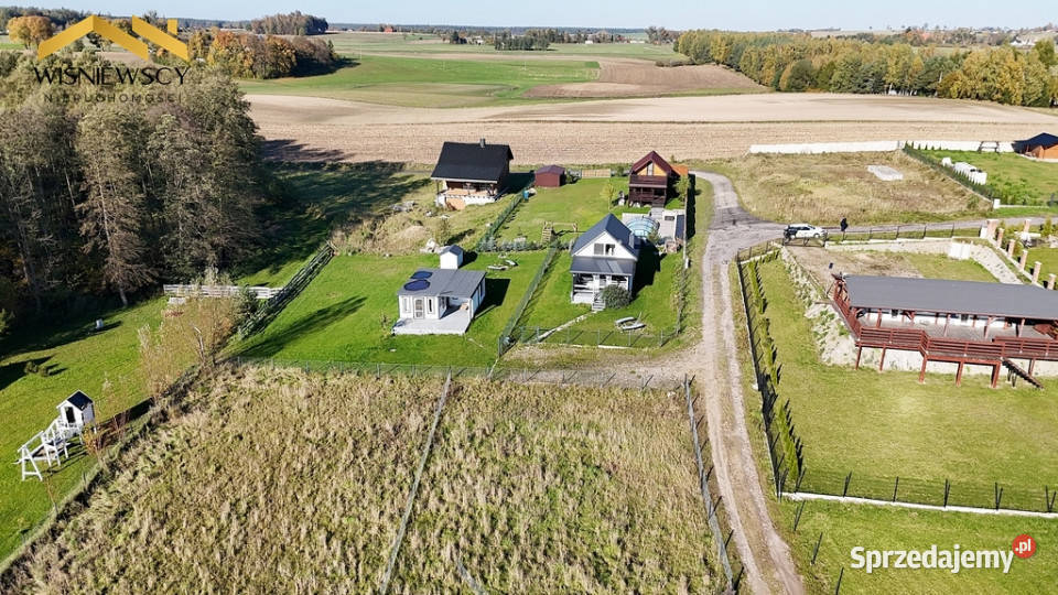 Działka rekreacyjna z domkiem Jezioro Skarlin