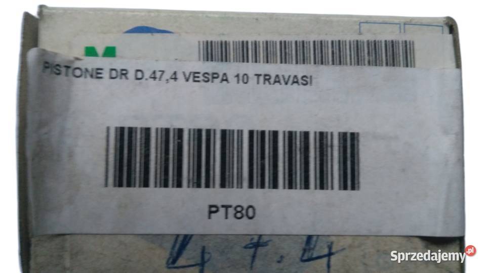 TŁOK ASSO WERKE 474 POLINI PIAGGIO VESPA APE Tłoki Bielsk Podlaski sprzedam