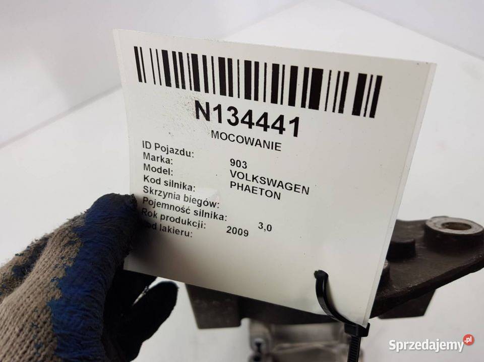 MOCOWANIE LAPA 3D0399113AS 3D0399263BD VW osobowe Pozostałe Lipno