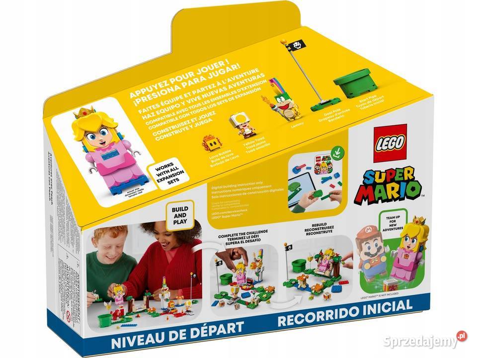 LEGO Super Mario 71403 Przygody z Peach zestaw Ostrowy nad Okszą sprzedam