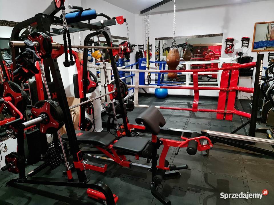 Profesjonalna podłoga sportowa do siłowni CZARNE Kraków