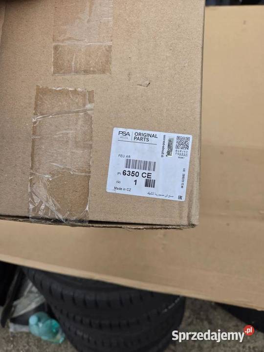 Lampa lewa lewy tył tylna Peugeot 207 CC 6350CE Lampy tylne dolnośląskie