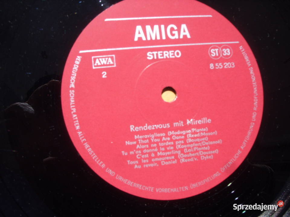 Winyl LP MIREILE MATHIEURANDEUZ VOUS AMIGA 8 55 Płyty i kasety dolnośląskie Wołów sprzedam