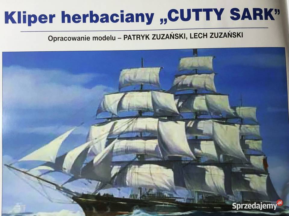 Kliper herbaciany Cutty Sark 1150 Mały Modelarz Myślachowice