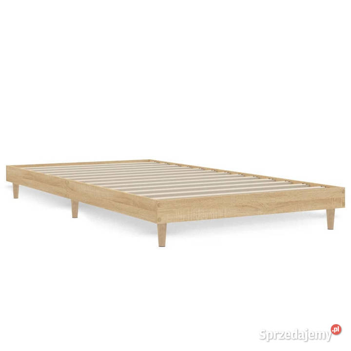 Łóżko bez materaca dąb sonoma 100x200 WM832056