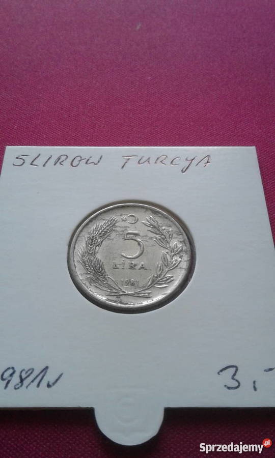 Monety Tureckie przed denominacją Lot wielkopolskie Konin sprzedam