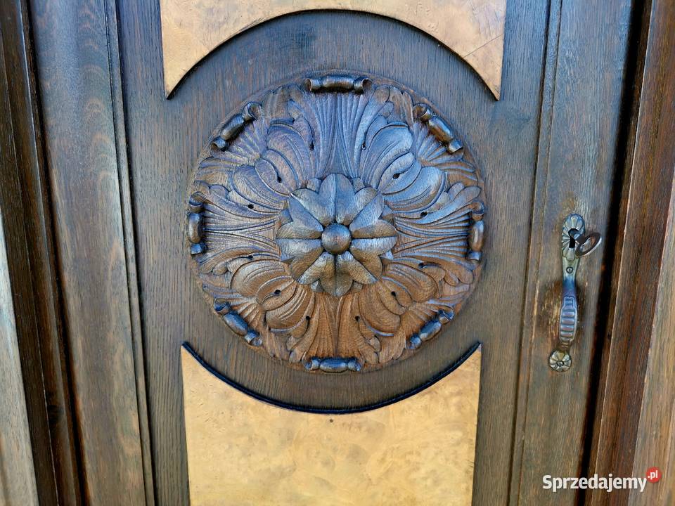 Elegancka witryna biblioteka ok 1920r antyk sprzedam