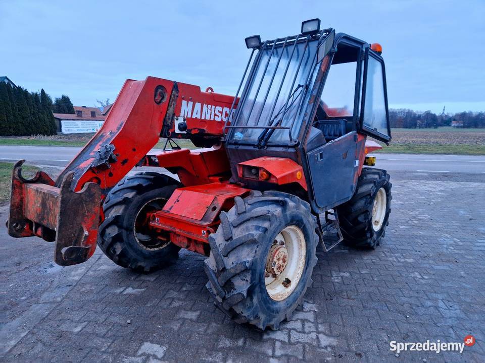 Manitou MLT 523 C 1995r małe gabaryt Perkins JCB Dobrzyniewo Duże