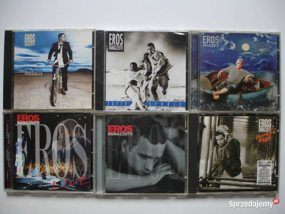 EROS RAMAZZOTTI płyty CD lubuskie Zielona Góra