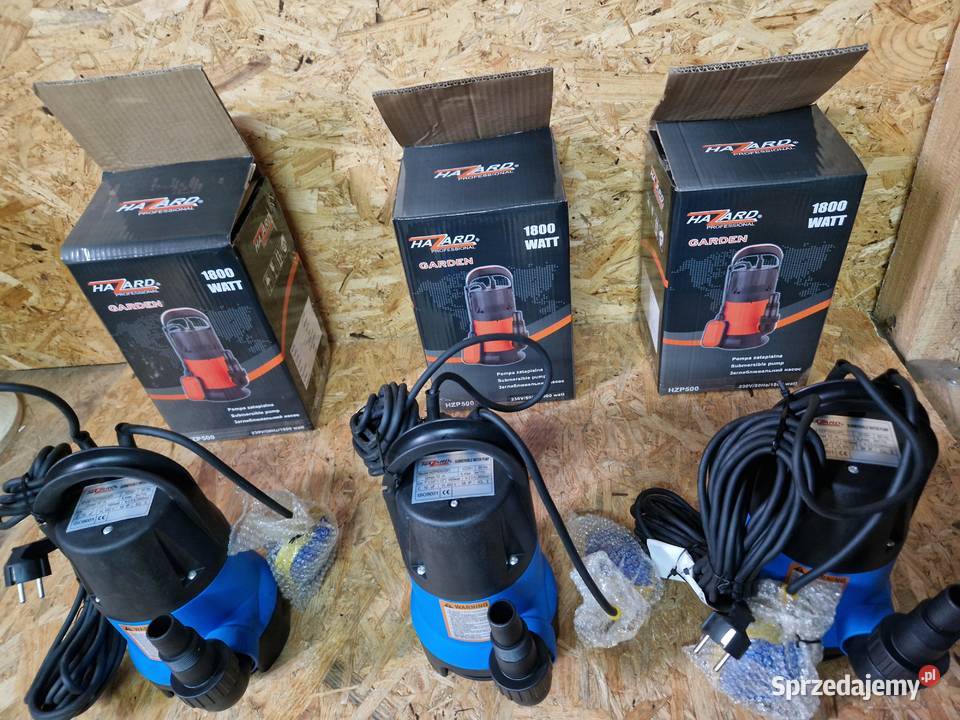 Pompa zatapialna Hazard 1800 W 10500 lh wielkopolskie Głogowa