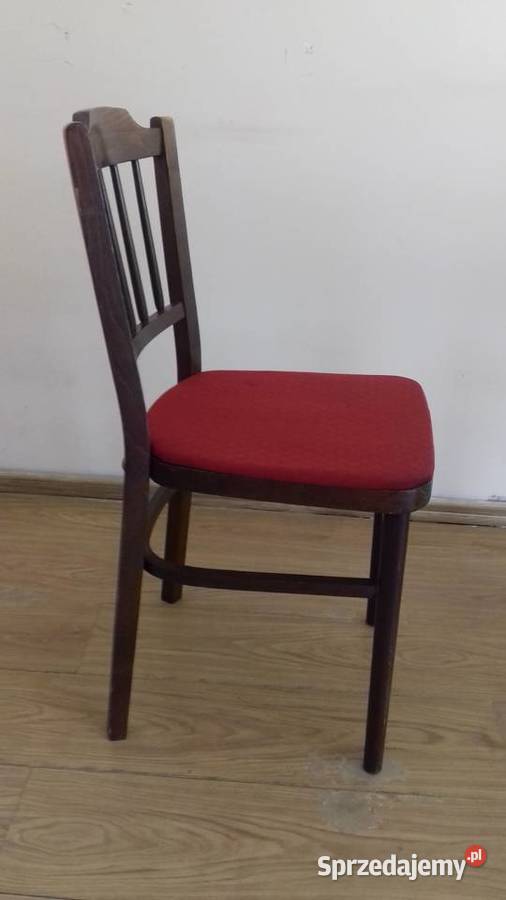 Krzesło gięte drewniane z obiciem Vintage do Kraków