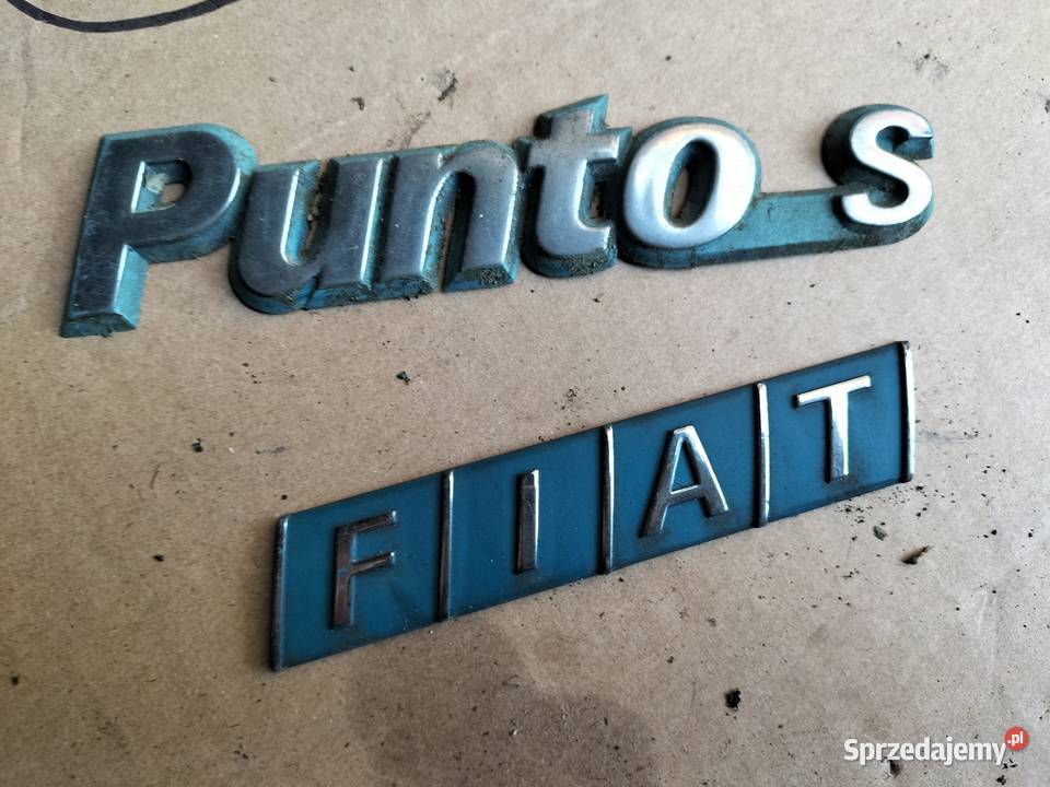 FIAT PUNTO 1 MK1 ZNACZEK EMBLEMAT NAPIS Pozostałe