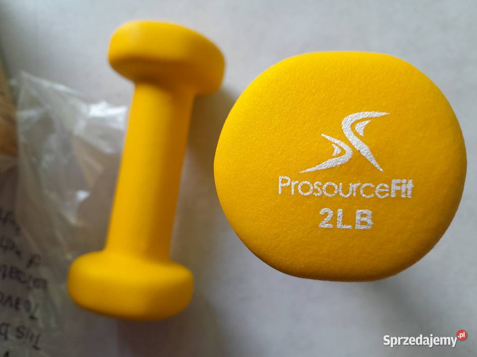 Hantle hantelki neoprenowe Prosource 2 lb ok 09 Dąbrowa Górnicza sprzedam