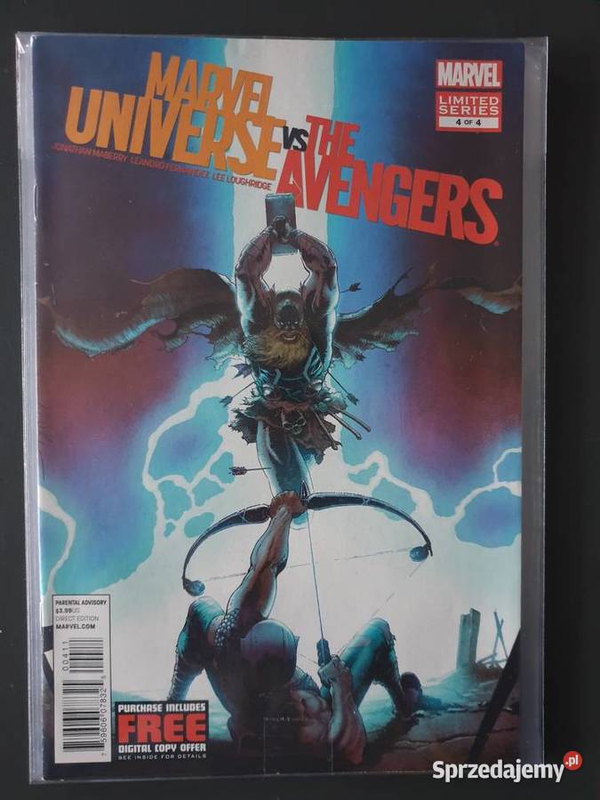 Marvel Universe vs The Avengers 4 komiksy USA Gdynia