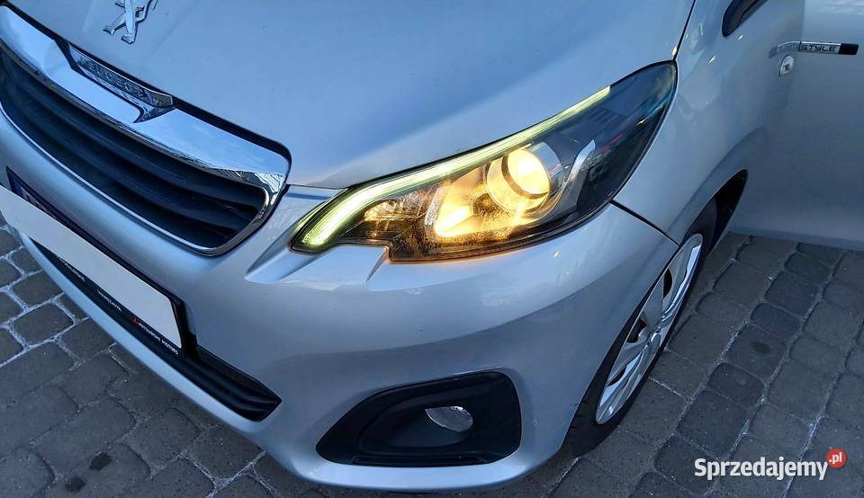 Peugeot 108 10i STYLE AUTOMAT 1Y WŁ 72000 Zarejestrowany w Polsce