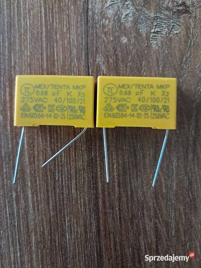 2 nowych kondensatorów przeciwzakłóceniowych 068 Pozostałe