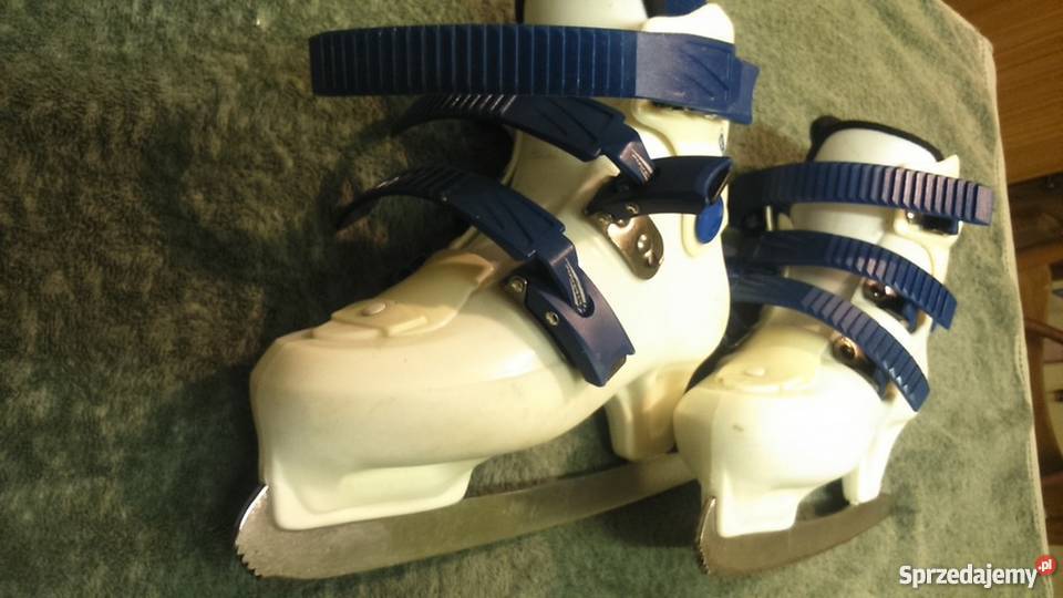 Łyżwy plastikowe figurowe rozmiar 31 195 Tuszkowo