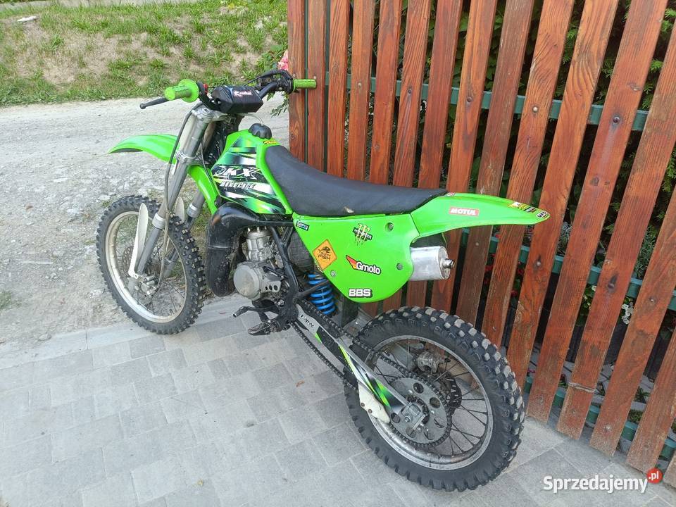 Cross kawasaki kx85 zielony Tyczyn sprzedam