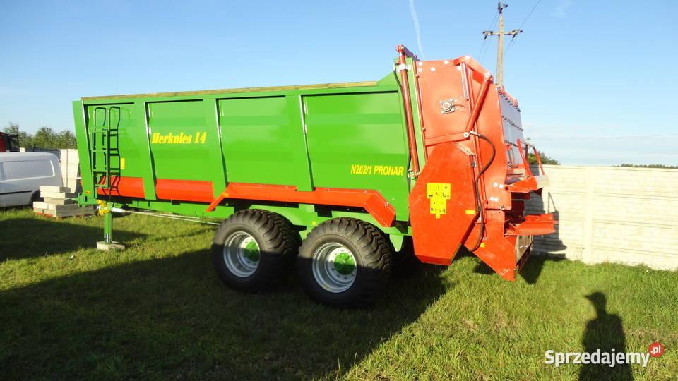 Rozrzutniki 6 8 10 12 14T MetalFach N672 N7621 Metal-Fach dolnośląskie Oleśnica
