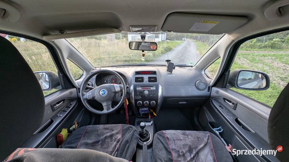 Fiat Sedici 19 JTD 4x4 klima grzane fotele elektryczne szyby