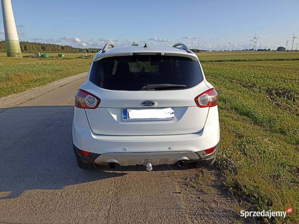 Ford Kuga MK1 Titanium czarna skóra 4x4 stały Słupsk