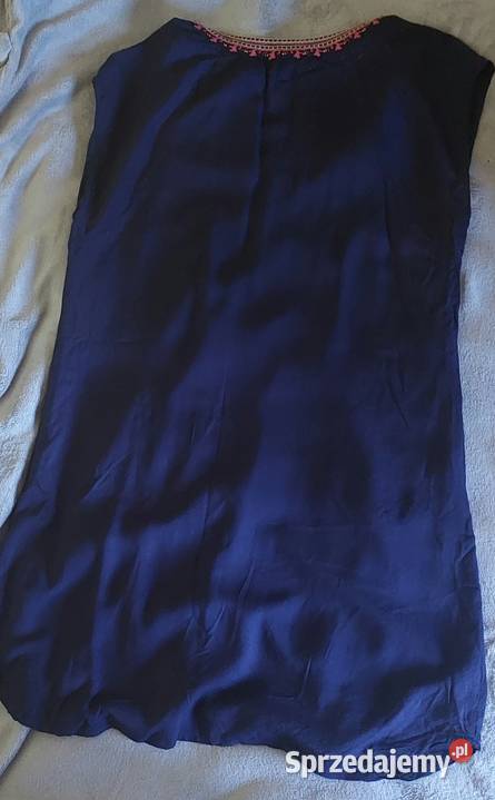 Sukienka z haftem kolorowy Józefów Roztoczański