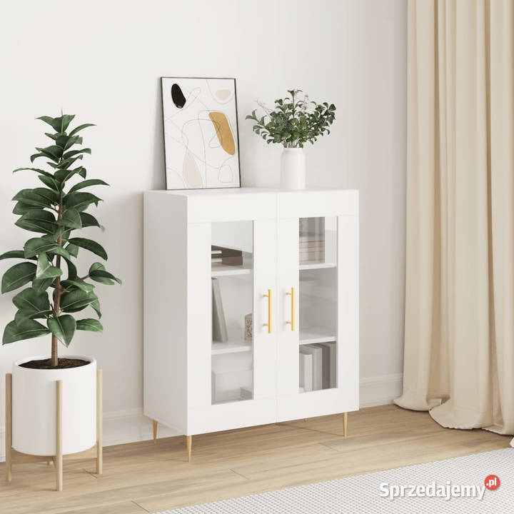 Szafka biała 695x34x90 materiał drewnopochodny Pozostałe