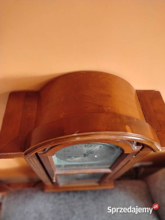 Zegar wiszący drewno Zegary pomorskie Sadlinki