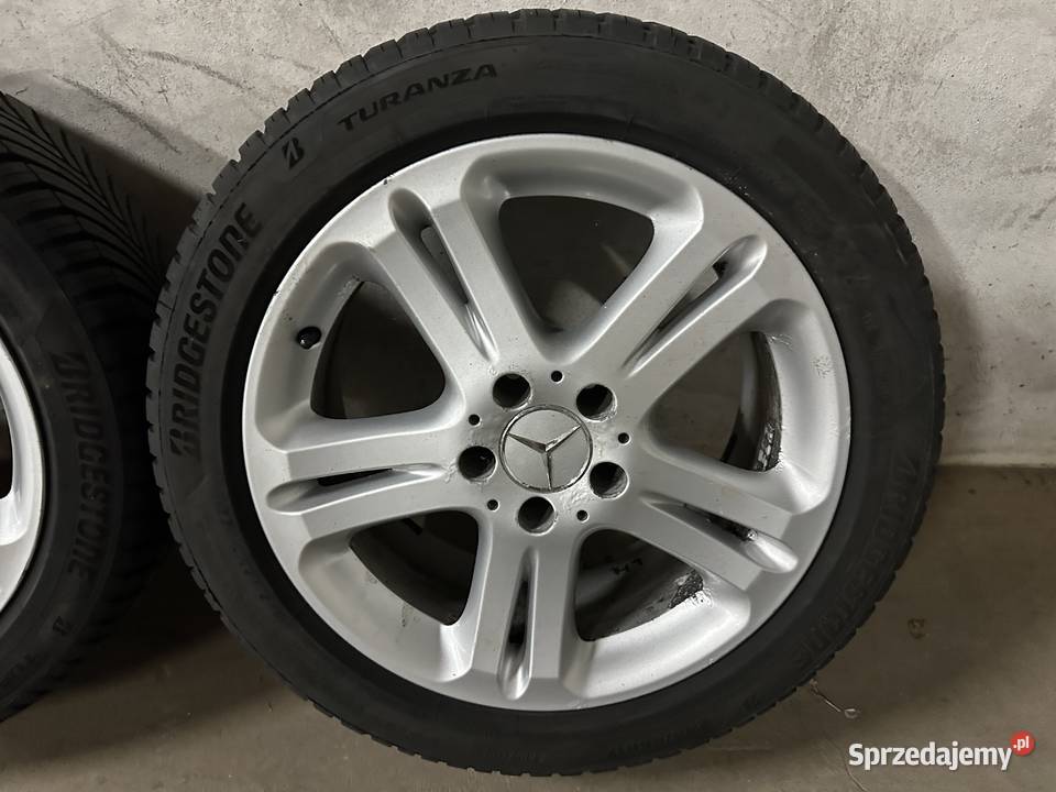 Mercedes W211 oryginalne alufelgi 17 nowe opony Narama