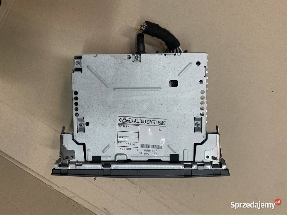5M5T18K876 Radio fabryczne Ford focus mk2 II C osobowe Sprzęt audio fabryczny